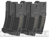 ARES Amoeba 140rd High Grade Mid-Cap Magazine for M4/M16 Series Airsoft AEG Rifles (Color: Black/Set of 5)