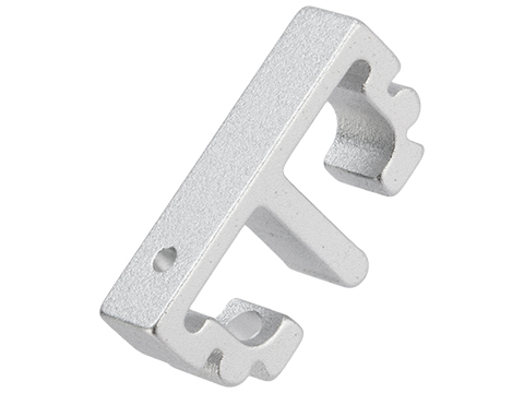 Airsoft Masterpiece Aluminum Puzzle Trigger - Flat Long (Color: Silver)