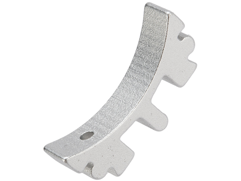 Airsoft Masterpiece Aluminum Puzzle Trigger - Curved Short (Color: Silver)