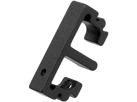 Airsoft Masterpiece Aluminum Puzzle Trigger - Flat Long (Color: Black)