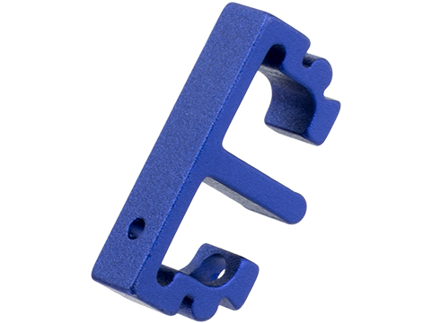 Airsoft Masterpiece Aluminum Puzzle Trigger - Flat Short (Color: Blue)