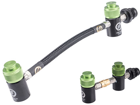Amped Airsoft Custom Universal Dual HPA Tank Adapter 