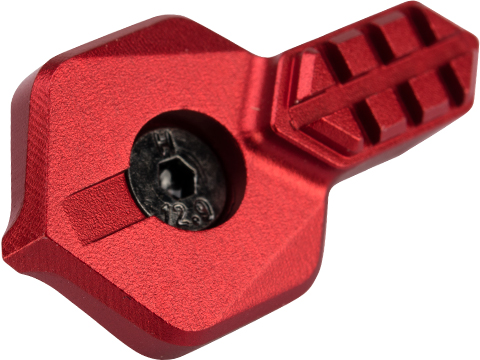 Angel Custom HEX CNC Selector Switch for M4/M16 Series Airsoft AEGs (Color: Red / Left)