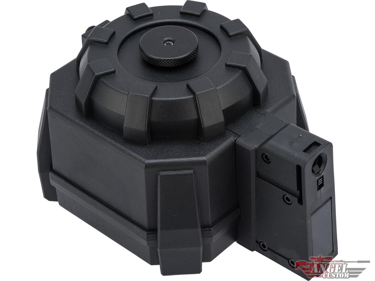 Angel Custom 2000 Round "BLOK" Firestorm Airsoft AEG Drum Flashmag