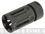 Avengers Airsoft VLT Style Flash Hider Compensator (Thread: 14mm Negative)