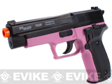 SIG Sauer Licensed P226 Spring Powered Airsoft Pistol (Color: Pink / Gun Only)