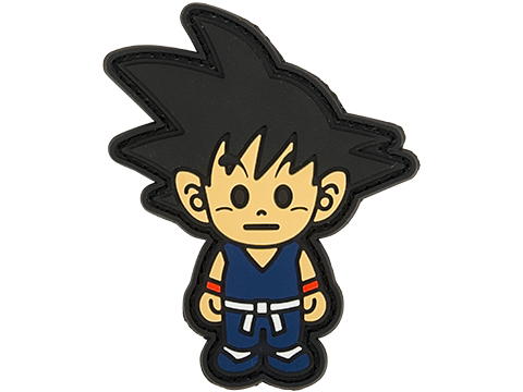 Aprilla Design PVC IFF Hook & Loop Pop Culture Series Patch (Model: Goku)