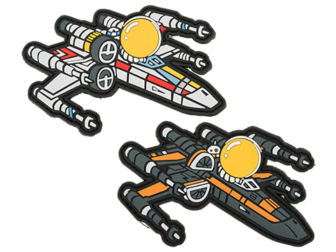 Aprilla Design PVC IFF Hook & Loop Pop Culture Series Patch (Model: X-Wing Set)