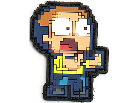 Aprilla Design PVC IFF Hook & Loop 8-Bit Series Patch (Model: Morty)