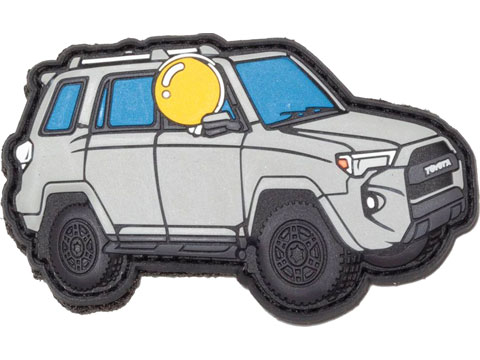 Aprilla Design PVC IFF Hook & Loop Automotive Series Patch (Model: TRD Pro 4Runner)