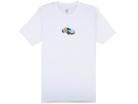 Aprilla Design APEX Car Series Short Sleeve Shirt (Color: 458 / White / Medium)