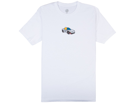 Aprilla Design APEX Car Series Short Sleeve Shirt (Color: 458 / White / X-Large)