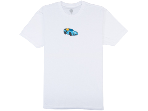 Aprilla Design APEX Car Series Short Sleeve Shirt (Color: F40 / White / Medium)