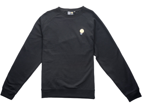 Aprilla Design APEX Was Here Crewneck Sweater (Color: Black / Large)