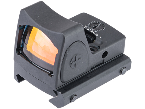 APS Compact Reflex Sight w/ Low Profile Picatinny Mount (Color: Black)