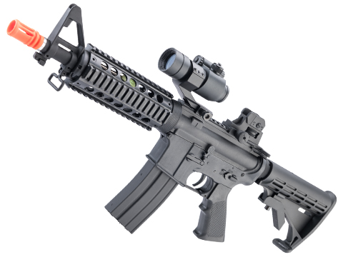APS M4A1 Kompetitor w/ eSilverEdge SDU2.0 Gearbox Airsoft AEG Rifle (Model: CQB)