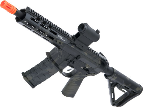 EMG NOVESKE Gen 4 w/ eSilverEdge SDU2.0 Gearbox Airsoft AEG Training Rifle (Model: Pistol / Multicam Black)