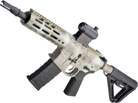 EMG NOVESKE Gen 4 w/ eSilverEdge SDU2.0 Gearbox Airsoft AEG Training Rifle (Model: Pistol / Kryptek Kratos)