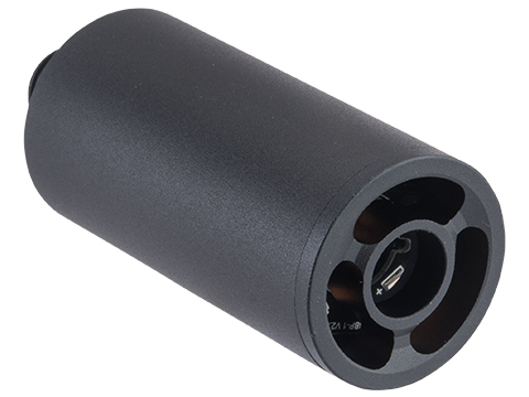 APS Flash Hider w/ Built-In Spitfire Rechargeable Tracer for Airsoft Pistols & Rifles