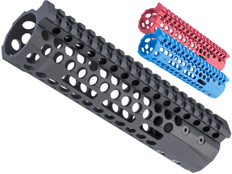 EMG F1 Firearms Officially Licensed S7M Super Lite M-LOK Handguard for M4/M16 Airsoft Rifles (Model: Black / 10.7)