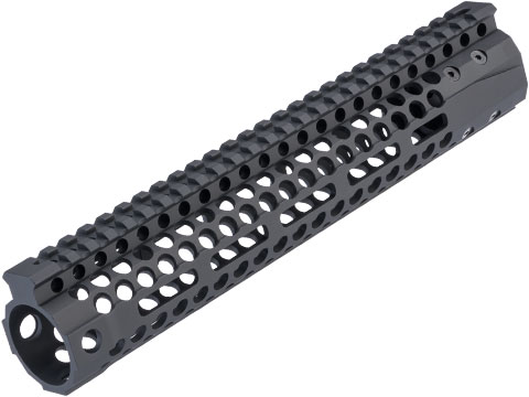 EMG F1 Firearms Officially Licensed S7M Super Lite M-LOK Handguard for M4/M16 Airsoft Rifles (Model: Black / 10.7)