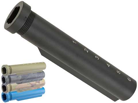 APS Six Position Metal Buffer Tube for M4/M16 Series Retractable Stock 