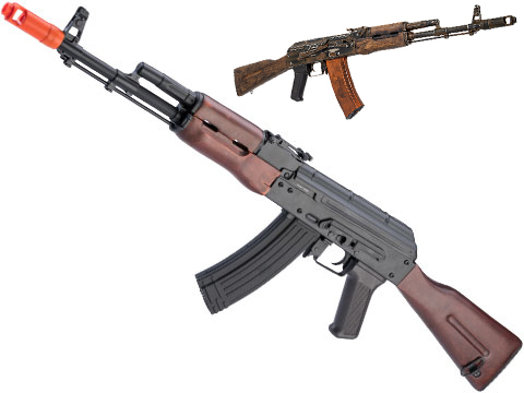APS AK-74 EDGE 3 Electric Blowback Airsoft AEG Rifle w/ Real Wood Furniture 