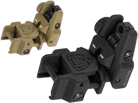 Rhino Flip-Up Tactical Back-Up Rifle Sight by APS - Rear Sight 