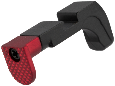 APS Competition Style Magazine Catch for ISSC M22, SAI BLU, Lonewolf, & Compatible Airsoft Gas Blowback Pistols (Color: Red)