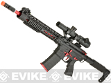 APS ASR115X Three Gun Custom AEG Rifle w/ Silver Edge Gearbox - Red/Black