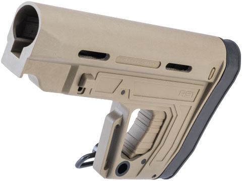 APS RS-1 Retractable Stock for M4/M16 Airsoft AEGs (Color: Tan)