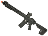 APS ASR-117 Boar Tactical 2.0 eSilverEdge 17 KeyMod Airsoft AEG (Color: Black / RS1 Stock)