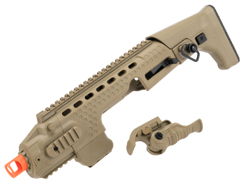 APS Action Combat Carbine Conversion Kit for APS ACP Airsoft Pistols (Color: Dark Earth)