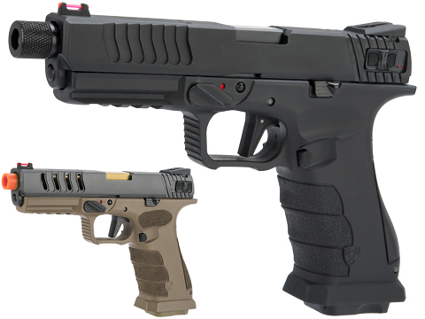APS XTP Shark Full Automatic Select-Fire Full Metal Co2 Gas Blowback Airsoft Pistol 