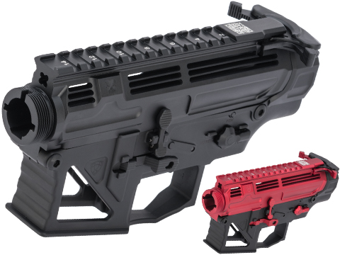 APS PER Lightweight Complete Full Metal M4 Receiver Set (Color: Red / Black)