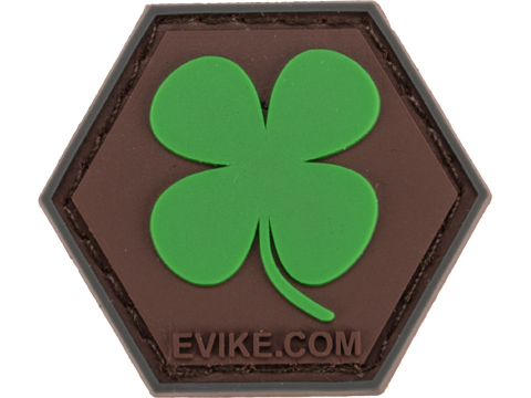 Operator Profile PVC Hex Patch Emoji Series (Emoji: Lucky Clover)