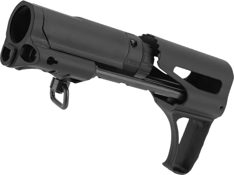 APS CRS (Collapsible Rifles Stock) PDW Style Stock for M4/M16 Airsoft AEGs (Color: Black)