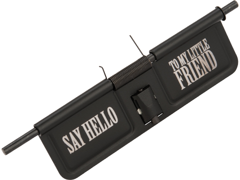 APS Dust Cover for M4 Series Airsoft AEG Rifles (Model: Say Hello)