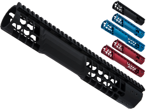 EMG F-1 Firearms Officially Licensed BDR Keymod Handguard for M4/M16 Series Airsoft AEGs (Color: Blue / 14.75)