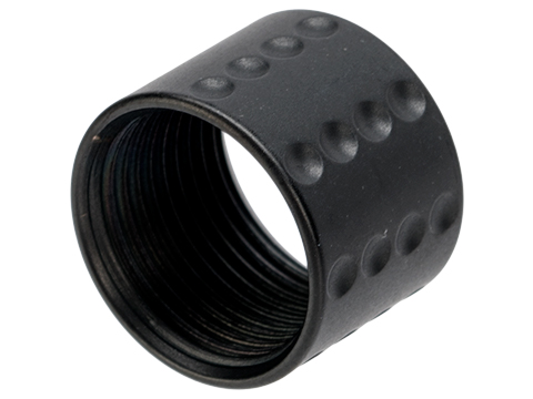 APS CNC Machined Aluminum 14mm Negative Thread Protector (Color: Black / S-Type)