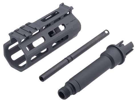 APS Evolution Tech 8.0 M-LOK Tactical Handguard w/ Inner & Outer Barrel (Length: 4 / Black)