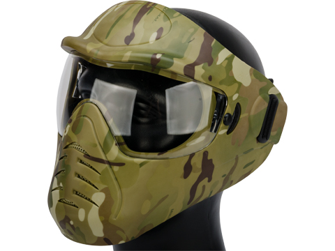 Matrix Alien Anti-Fog Full Face Protective Mask (Color: Camo)