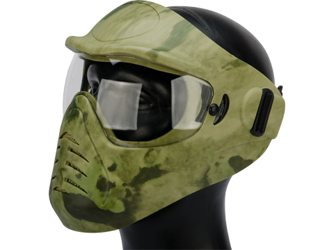 Matrix Space Anti-Fog Full Face Mask V2 (Color: Arid Foliage)