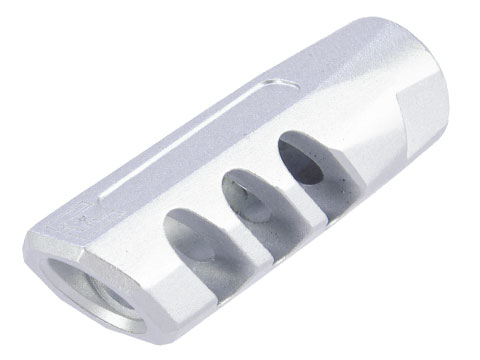 EMG / F-1 Firearms Angle Faced Muzzle Brake (Color: Silver)