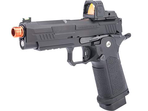 ARCTURUS Vanguard 4.3\ Hi-Capa GBB Pistol w/Optics Ready Slide & ARS-1 Red Dot Combo