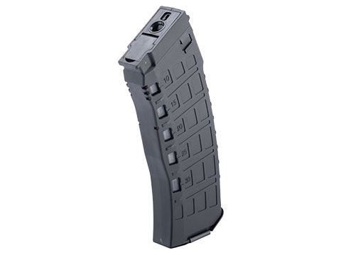 Arcturus 550 Round Hi-Cap AK-12 Magazine for AK Series Airsoft AEG Rifles (Color: Black / Single Mag)