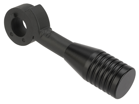 Amoeba CNC Machined Bolt Handle for Striker S1 Airsoft Sniper Rifle (Model: Tactical Bell / Matte Grey)