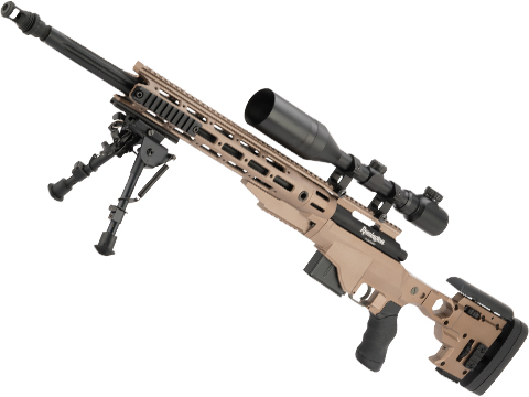 ARES Licensed Remington MSR Bolt Action Spring Powered Sniper Rifle (Model: MSR-700 / Tan)