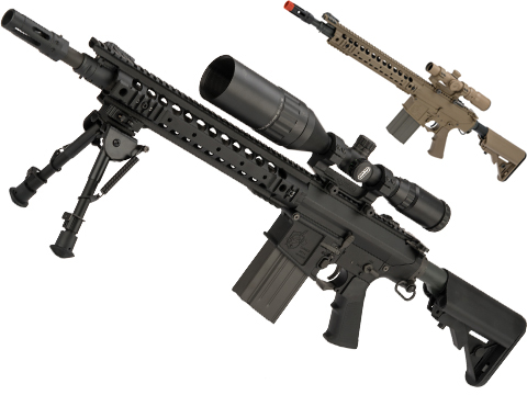 ARES Knight's Armament Licensed SR25-M110K Airsoft AEG DMR 