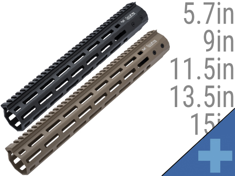 ARES Octarms M-LOK Rail System for M4 / M16 Series Airsoft AEG Rifles (Color: Black / 5.7)